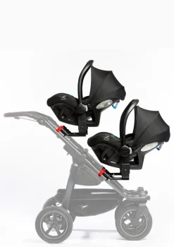 Autositzadapter für Duo 2 (Set für zwei Babyschalen)