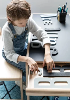 B Tisch Natural (optional mit Sitzbank)