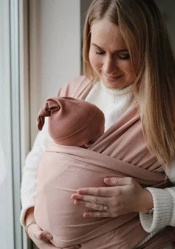 Baby Beanie gerippt cedar