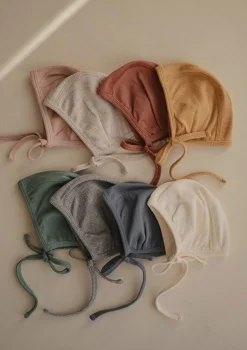 Baby Bonnet gerippt cedar