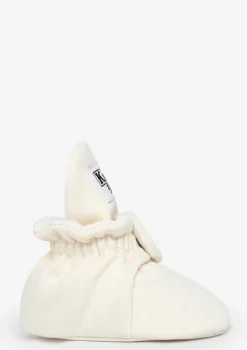 Baby Booties Cotton Cream