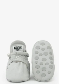 Baby Booties Gamuza Grey