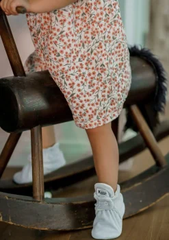 Baby Booties Gamuza Grey