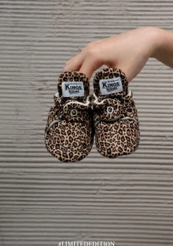 Baby Booties Gamuza Leo