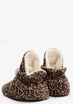 Baby Booties Gamuza Leo