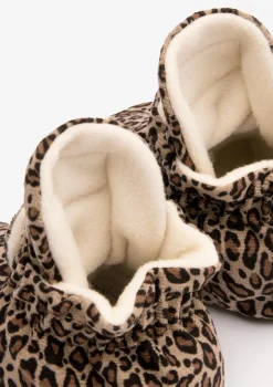 Baby Booties Gamuza Leo