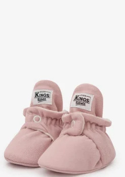 Baby Booties Gamuza Rosewood