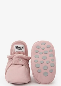 Baby Booties Gamuza Rosewood