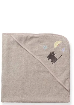 Baby Kapuzenhandtuch 'Petal' Moon Cat
