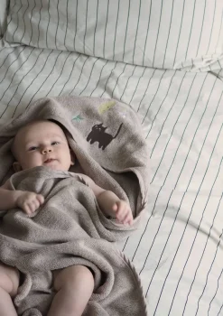 Baby Kapuzenhandtuch 'Petal' Moon Cat