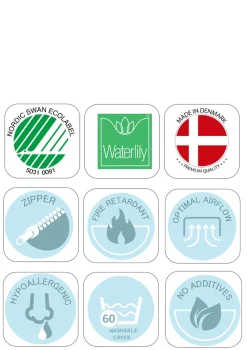 Baby Matratze 'ECO Dream' weiß