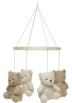 Baby Mobile 'Teddy Bear' Natural Biscuit