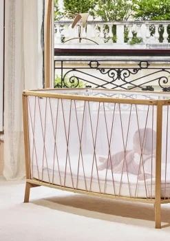 Babybett 'Kimi' Rosenholz 120 x 66 cm