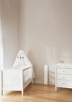 Babybett weiß 140 x 70 cm