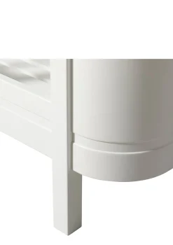 Babybett 'Wood Mini+' Weiß 122-162 x 68 cm