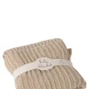 Babydecke beige 75 x 95 cm