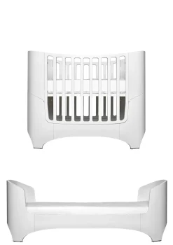 Baby-/Juniorbett 'Classic' Weiss 120-150 x 70 cm