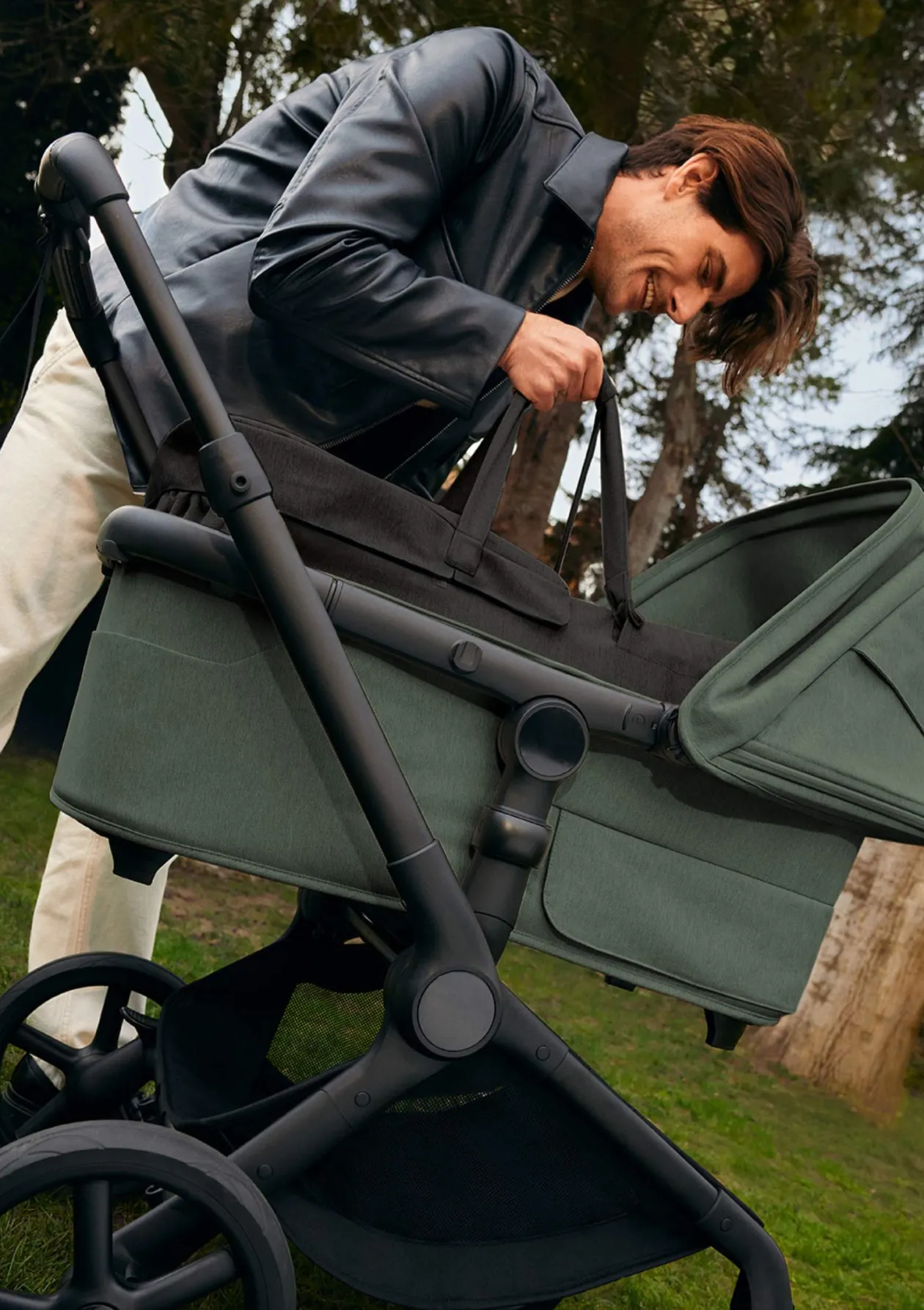 Babynest Heritage Schwarz