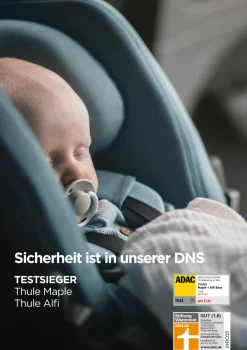 Babyschale 'Maple' Mid Blue