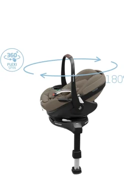 Babyschale 'Pebble 360 Pro 2' Twillic Truffle