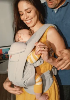 Babytrage 'Omni Deluxe' Mesh Pearl Grey