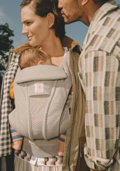 Babytrage 'Omni Deluxe' Mesh Pearl Grey