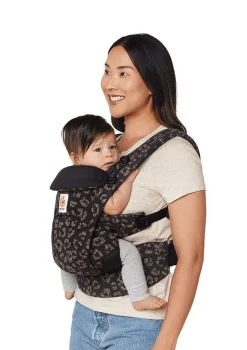 Babytrage 'Omni Dream' Black Leopard