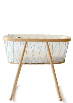 Babywiege 'Kumi' Lichen 68 x 40 cm