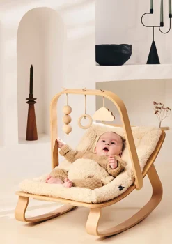 Babywippe 'Levo' Fur Milk