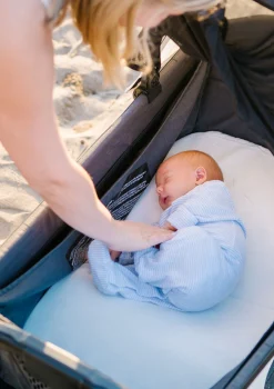 Bassinet / Liegeeinsatz für Babys weiß