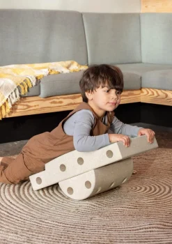 Bauspielzeug 'Curiosity-Set' 14-teilig Sand Grey / Honey Yellow