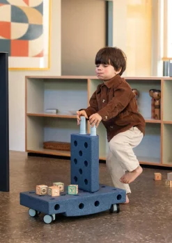 Bauspielzeug 'Curiosity-Set' 14-teilig Deep Blue / Sky Blue