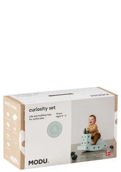 Bauspielzeug 'Curiosity-Set' 14-teilig Ocean Mint / Forest Green