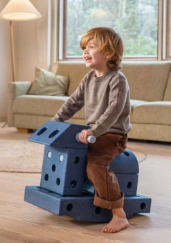 Bauspielzeug 'Dreamer-Set' 34-teilig Deep Blue / Sky Blue