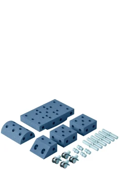 Bauspielzeug 'Explorer-Set' 20-teilig Deep Blue / Sky Blue