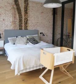 Beistellbett 'Bednest' inkl. Matratze 82 x 37 cm