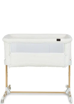 Beistellbett 'Side by Side' Natural Bouclé Cream 84 x 50 cm