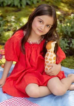 Bestie Trinkflasche Giraffe 'Gerri the Giraffe' gelb/braun 460 ml