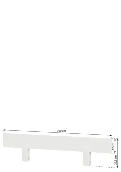 Bettgitter für 'ECO Luxury' Juniorbett weiß