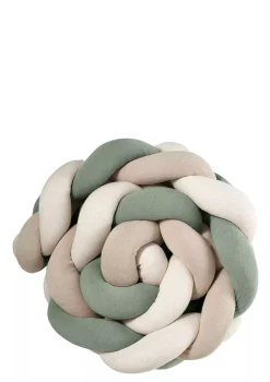 Bettschlange geflochten Trio mint/sand/natur