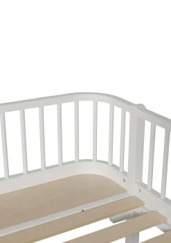 Bettsofa 'Wood Original' weiß 200 x 90 cm