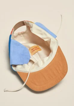 Cap 'Wolly' washed-out multi