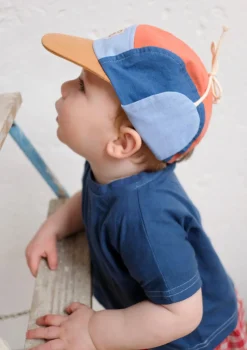 Cap 'Wolly' washed-out multi