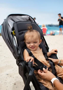 &Chill Campingstuhl Gestell dunkelgrau / schwarz