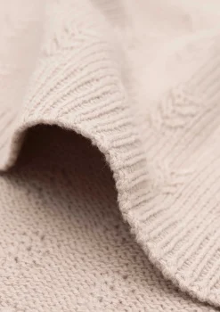 Decke Wiege 'Grain Knit' Wild Rose 75 x 100 cm