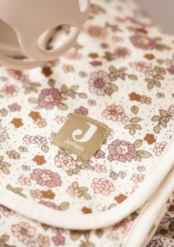 Decke Wiege 'Retro Flowers' 100 x 75 cm