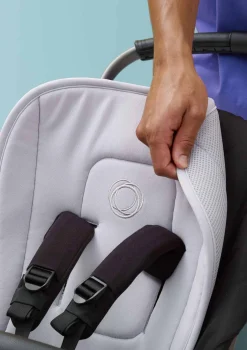 Doppel-Komfort Sitzauflage Nebelgrau