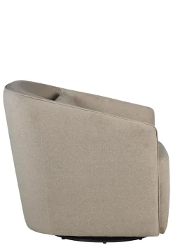 Drehsessel 'Gomi Swivel & Gliding' Mohair Latte