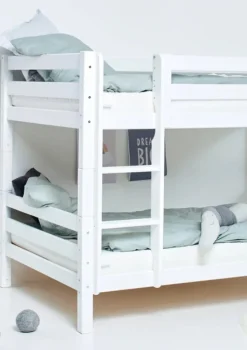 ECO Luxury' Einzelbett ohne Bettgitter weiß 200 x 90 cm