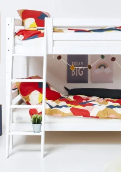 ECO Luxury' Einzelbett ohne Bettgitter weiß 120 x 200 cm